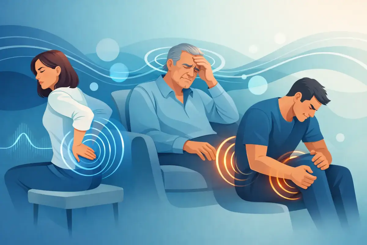 Elektromagnetische Therapie ohne Umziehen